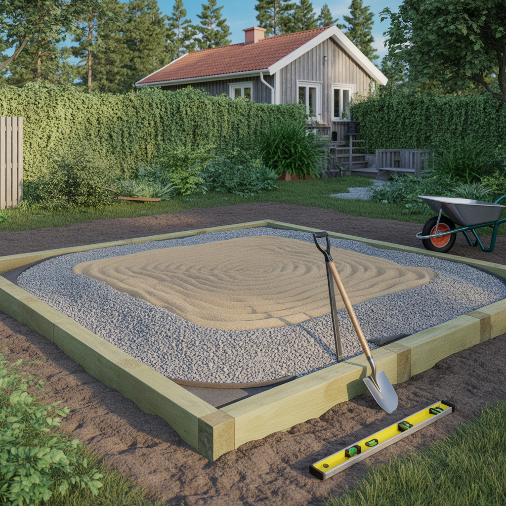 10.Hur forbereder du marken for en pergola eller paviljong