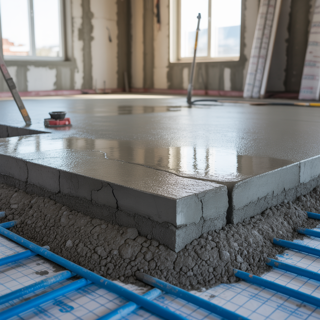 2.Vilka problem kan uppsta vid gjutning av betongplatta