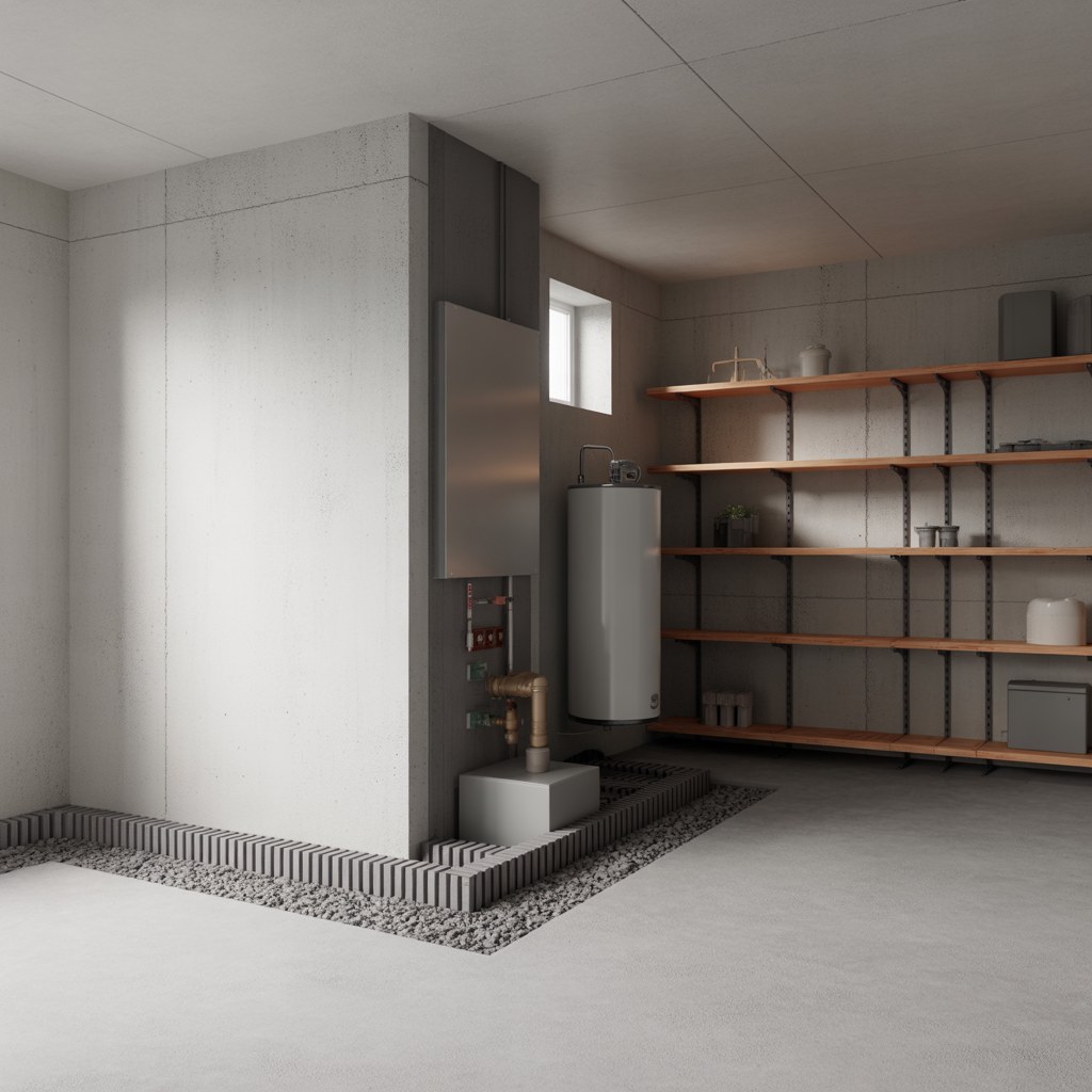 5.Vilket draneringssystem ar bast for att forhindra fukt i kallaren