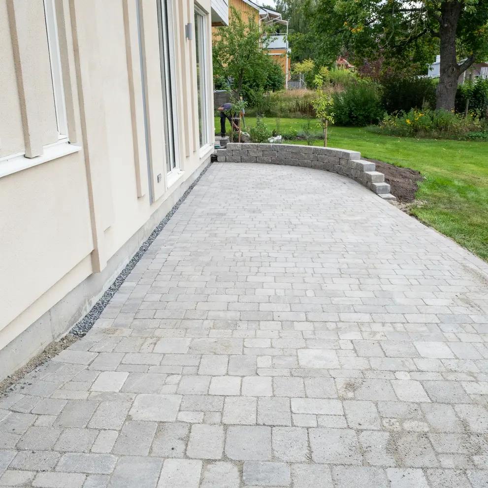 stenlaggning bygga mur torslanda goteborg